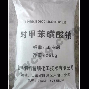 對甲苯磺酸鈉，C7H7NaO3S